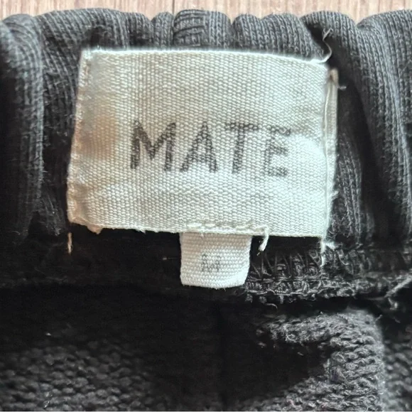 *flaw MATE the Label Black Jogger Sweatpants Size Medium - Picture 5 of 5